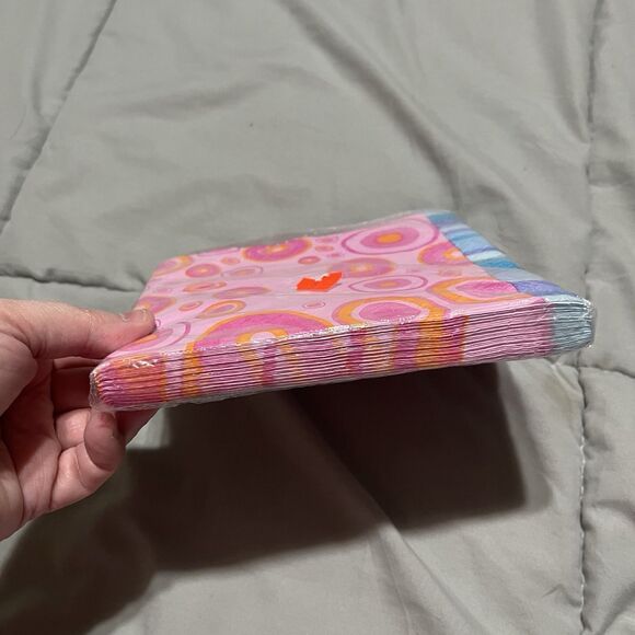 Barbie Mattel 2002 Vintage Pink Polka Dot Circles Party Napkins 16 Count NEW - Picture 4 of 6